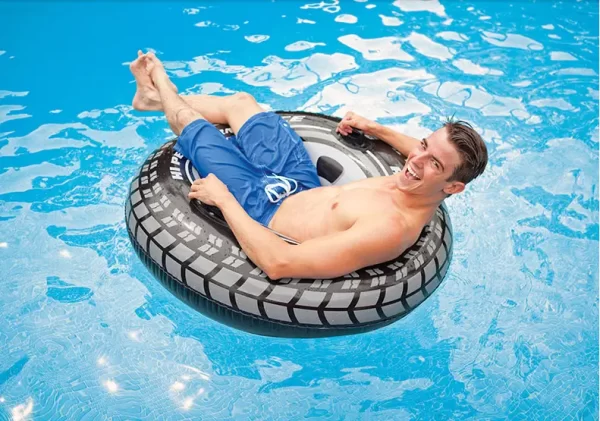 56268 Large Monster Truck Inflatable Swimming Pool Tube