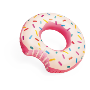56265 RAINBOW DONUT TUBE, Age 9+  94cmx23cm