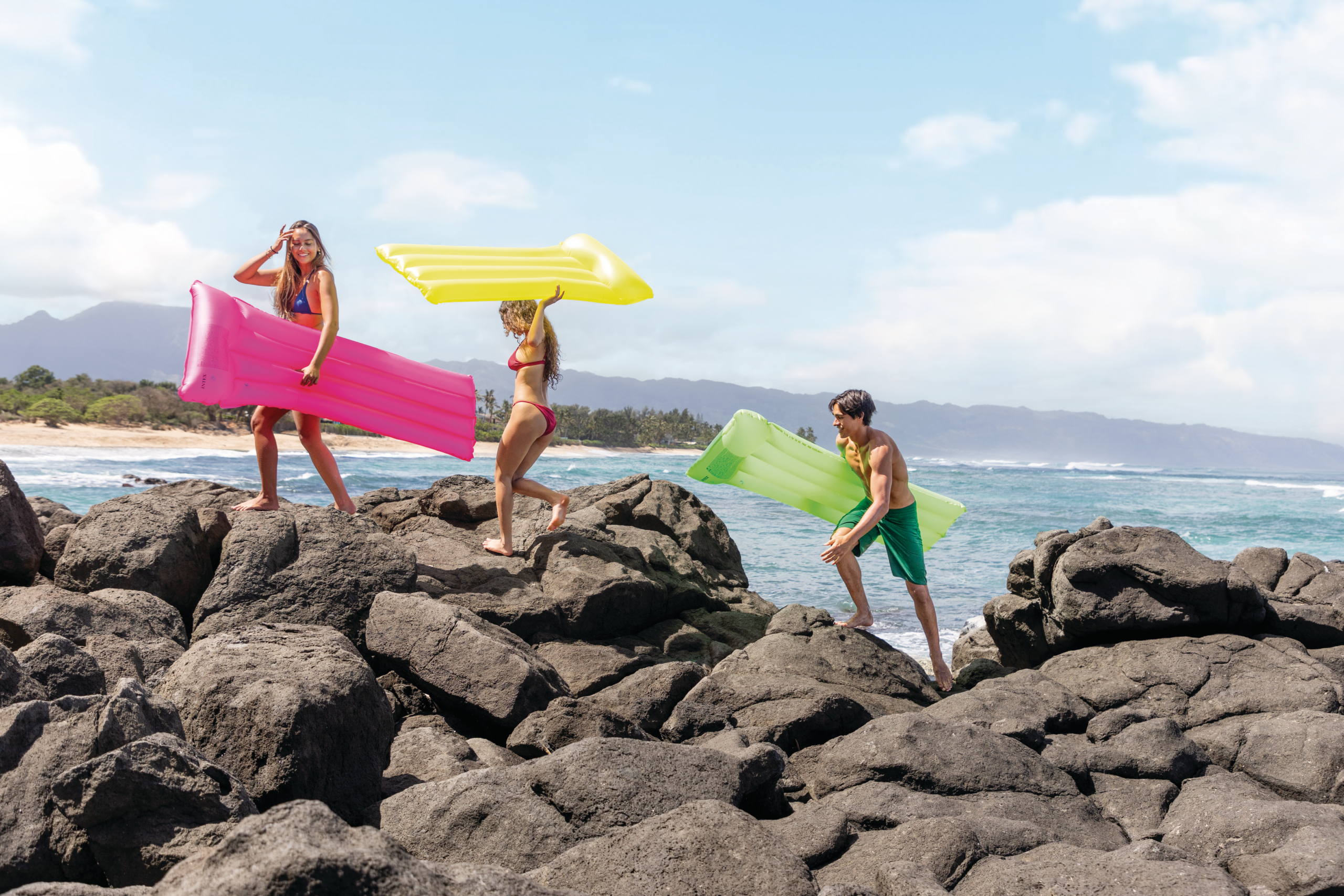 59717 NEON FROST AIR MATS, 3 Colors, Not Available in Europe  1.83mx76cm - Image 3